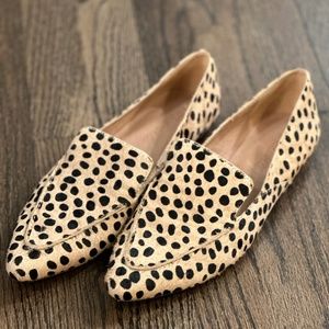 Madewell Frances Skimmer Spotted Calf Hair AH761
